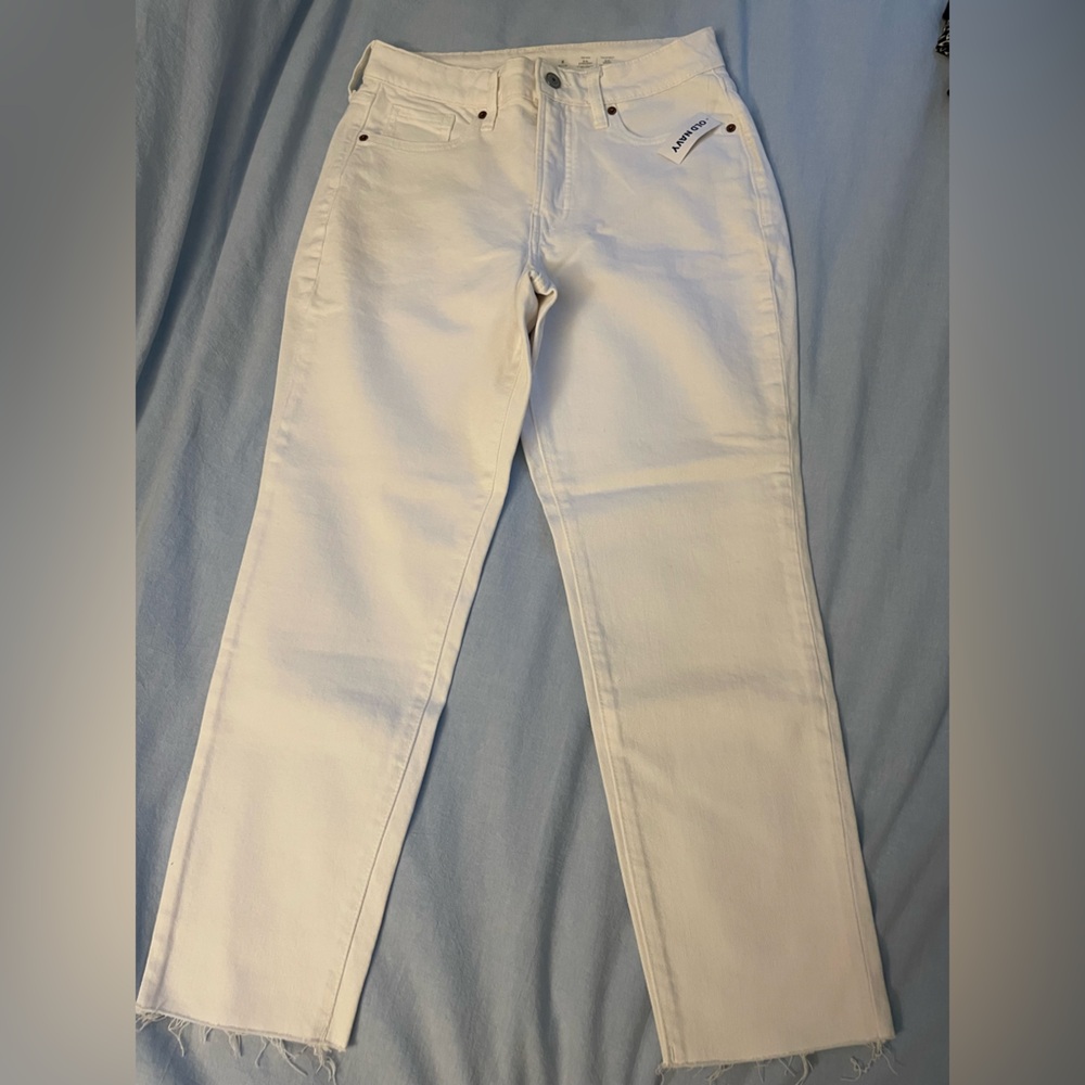 Old Navy White Skinny Jeans